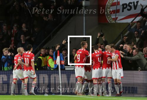 Eindhoven, 3 Oktober 2018 2e wedstrijd CL Seizoen 2018-2019
PSV-Internazionale Milan, eindstand 1-2
Pablo Rosario