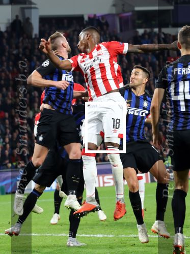 Eindhoven, 3 Oktober 2018 2e wedstrijd CL Seizoen 2018-2019
PSV-Internazionale Milan, eindstand 1-2
Pablo Rosario
