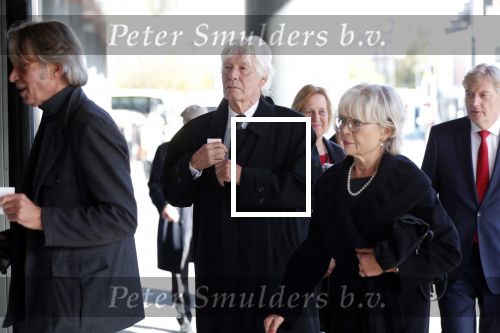 Amsterdam 27 oktober 2018
Herdenkingsdienst voor Wim Kok in het Concertgebouw van Amsterdam. Paul van Vliet en partner Lidewij de Jongh