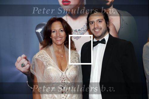 Amsterdam 22 augustus 2018
Premiere Evita in carre. Paula Patricio en zoon Miro Temming