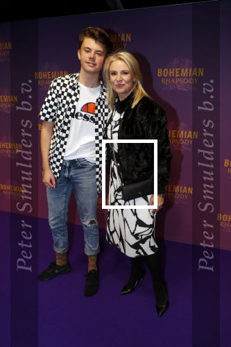Amsterdam 30 oktober 2018
Premiere Bohemian Rhapsody in tuschinski. Pernille la Lau met zoon