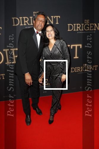 Amsterdam 23 oktober 2018
Premiere de dirigent in Tuschinski.
Prem Radhakishun en partner Diana Duttenhofer
