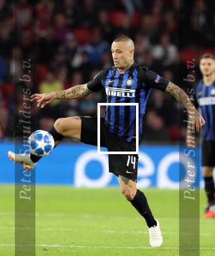 Eindhoven, 3 Oktober 2018 2e wedstrijd CL Seizoen 2018-2019
PSV-Internazionale Milan, eindstand 1-2
Handanovic