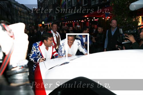 Amsterdam 5 november 2018
Opening Toppers party cafe met Jan Smit Jeroen v d Boom Rene Froger en Gerard Joling.