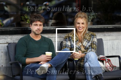 Amsterdam 3 oktober 2018
Rick Brandsteder met zijn vriendin Roosje Kuizenga op terras.