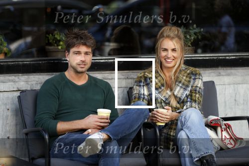 Amsterdam 3 oktober 2018
Rick Brandsteder met zijn vriendin Roosje Kuizenga op terras.