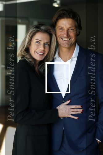 Amsterdam 28 oktober 2018
Rickm Engelkes en zijn vriendin Marie Claire Noorlander bij premiere Expeditie Eiland.