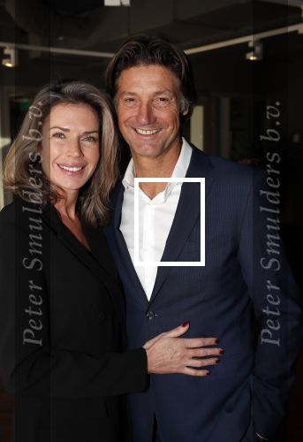 Amsterdam 28 oktober 2018
Rickm Engelkes en zijn vriendin Marie Claire Noorlander bij premiere Expeditie Eiland.