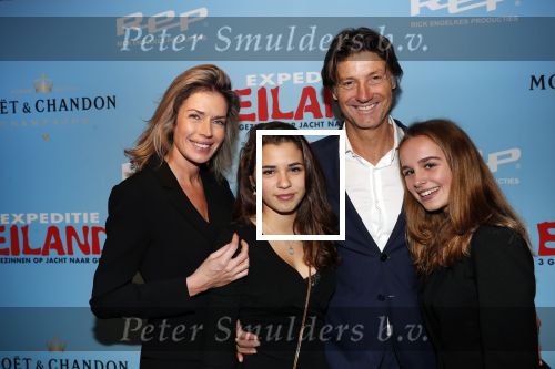 Amsterdam 28 oktober 2018
Rickm Engelkes en zijn vriendin Marie Claire Noorlander bij premiere Expeditie Eiland.