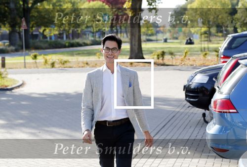 Wageningen 13 oktober 2018
Rob Jetten op weg naar bijeenkomst D66