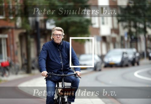 Amsterdam 23 oktober 2018
Robert Kranenborg op zijn electrische fiets.