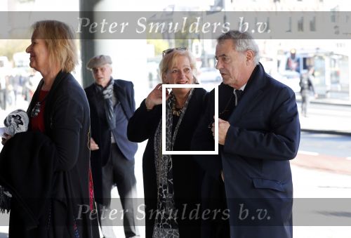 Amsterdam 27 oktober 2018
Herdenkingsdienst voor Wim Kok in het Concertgebouw van Amsterdam. Roger van Boxtel met zijn vrouw