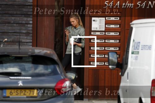 Amsterdam 17 oktober 2018
Romee Strijd en haar man Laurens v leeuwen op terras in amsterdam en bij hun appartement dat ze afgelopen zomer gekocht hebben.