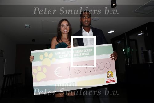 Amsterdam 4 oktober 2018
Gala ten bate van het Kluivert Dog rescue center op Curacao (patrick en Rosanna Kluivert) in het Pescana Hotel.