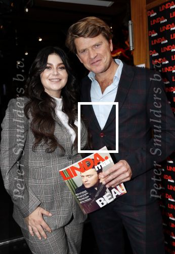 Amsterdam 5 november 2018
Presentatie Linda Man door Linda de Mol en Beau v erven Dorens. Roxeanne Hazes met Beau