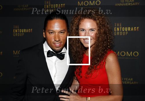 Amsterdam 4 oktober 2018
Feest ivm 10 jarig bestaan van Momo in Amsterdam. Ryan Marciano met vriendin