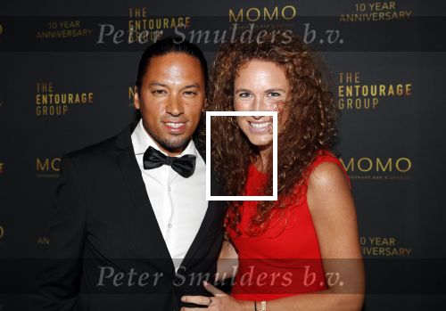 Amsterdam 4 oktober 2018
Feest ivm 10 jarig bestaan van Momo in Amsterdam. Ryan Marciano met vriendin