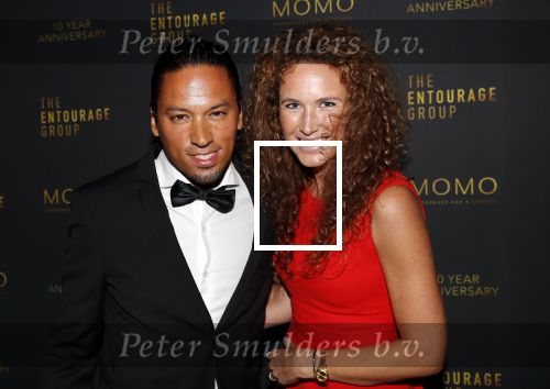 Amsterdam 4 oktober 2018
Feest ivm 10 jarig bestaan van Momo in Amsterdam. Ryan Marciano met vriendin