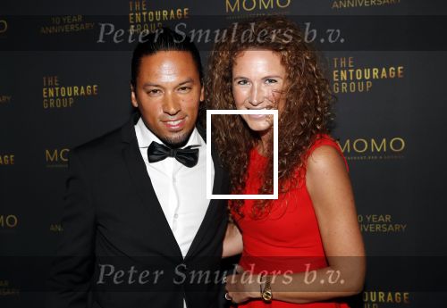 Amsterdam 4 oktober 2018
Feest ivm 10 jarig bestaan van Momo in Amsterdam. Ryan Marciano met vriendin