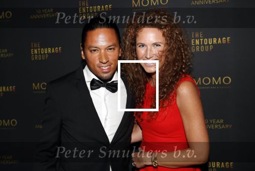 Amsterdam 4 oktober 2018
Feest ivm 10 jarig bestaan van Momo in Amsterdam. Ryan Marciano met vriendin