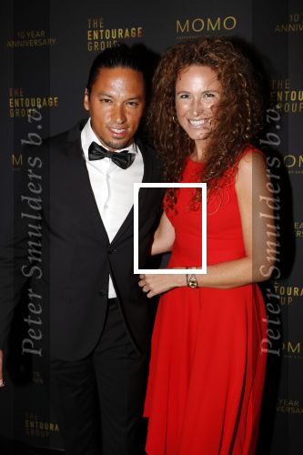 Amsterdam 4 oktober 2018
Feest ivm 10 jarig bestaan van Momo in Amsterdam. Ryan Marciano met vriendin