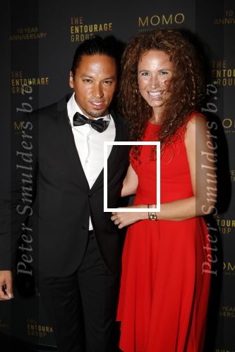 Amsterdam 4 oktober 2018
Feest ivm 10 jarig bestaan van Momo in Amsterdam. Ryan Marciano met vriendin