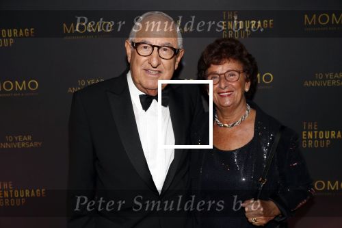 Amsterdam 4 oktober 2018
Feest ivm 10 jarig bestaan van Momo in Amsterdam. Salo Muller met zijn vrouw
