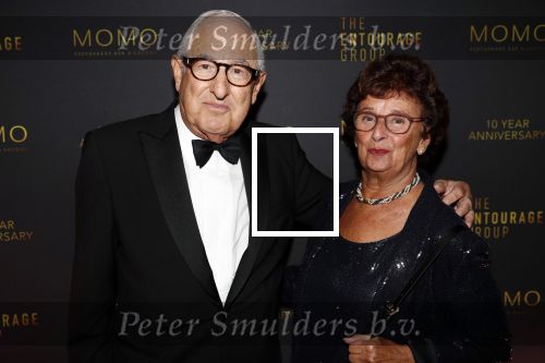 Amsterdam 4 oktober 2018
Feest ivm 10 jarig bestaan van Momo in Amsterdam. Salo Muller met zijn vrouw