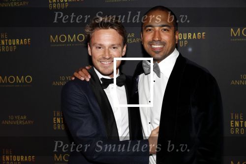Amsterdam 4 oktober 2018
Feest ivm 10 jarig bestaan van Momo in Amsterdam. Sander Schimmelpenninck met een kennis