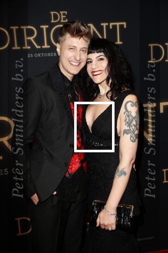 Amsterdam 23 oktober 2018
Premiere de dirigent in Tuschinski.
Scott Turner Schofield en partner Jessica Lynn Johnson