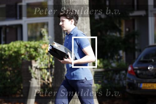 Ubbergen 13 oktober 2018
Sjoerd v Gils de partner van Rob Jetten doet boodschappen.