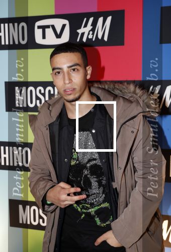 Amsterdam 5 november 2018
Presentatie samenwerking H&M en Moschino in escape. HNTM winnaar Soufyan Gnini