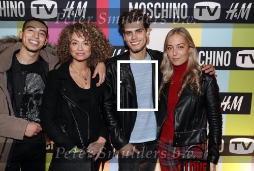 Amsterdam 5 november 2018
Presentatie samenwerking H&M en Moschino in escape. HNTM winnaar Soufyan Gnini