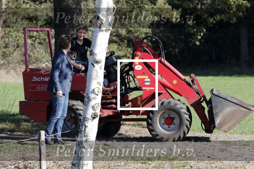 Boekel 10 oktober 2018
Steffi Verhagen aan het werk bij haar boerderij. In beokel zijn momenteel veel wolven waar jacht op wordt gemaakt door jagers.