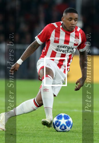 Eindhoven, 3 Oktober 2018 2e wedstrijd CL Seizoen 2018-2019
PSV-Internazionale Milan, eindstand 1-2
Steven Bergwijn