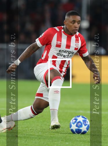 Eindhoven, 3 Oktober 2018 2e wedstrijd CL Seizoen 2018-2019
PSV-Internazionale Milan, eindstand 1-2
Steven Bergwijn