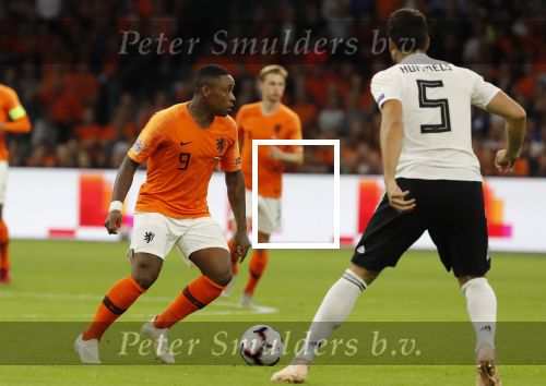 Amsterdam, 13 Oktober 2018
Nederland-/Duitsland , eindstand 3-0
Debuut voor Denzel Dumfries en Steven Bergwijn van PSV