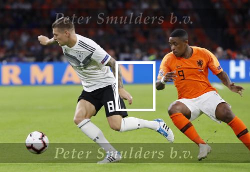 Amsterdam, 13 Oktober 2018
Nederland-/Duitsland , eindstand 3-0
Debuut voor Denzel Dumfries en Steven Bergwijn van PSV