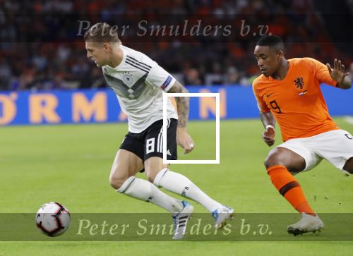 Amsterdam, 13 Oktober 2018
Nederland-/Duitsland , eindstand 3-0
Debuut voor Denzel Dumfries en Steven Bergwijn van PSV