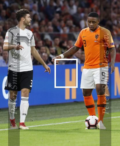 Amsterdam, 13 Oktober 2018
Nederland-/Duitsland , eindstand 3-0
Debuut voor Denzel Dumfries en Steven Bergwijn van PSV