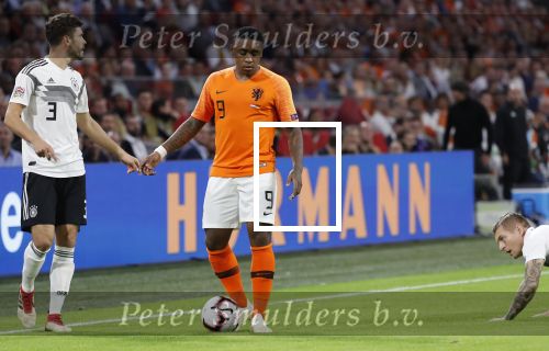 Amsterdam, 13 Oktober 2018
Nederland-/Duitsland , eindstand 3-0
Debuut voor Denzel Dumfries en Steven Bergwijn van PSV