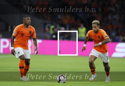 Amsterdam, 13 Oktober 2018
Nederland-/Duitsland , eindstand 3-0
Debuut voor Denzel Dumfries en Steven Bergwijn van PSV