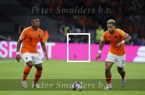 Amsterdam, 13 Oktober 2018
Nederland-/Duitsland , eindstand 3-0
Debuut voor Denzel Dumfries en Steven Bergwijn van PSV