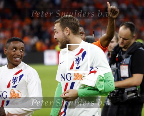 Amsterdam, 13 Oktober 2018
Nederland-/Duitsland , eindstand 3-0
Debuut voor Denzel Dumfries en Steven Bergwijn van PSV