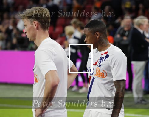 Amsterdam, 13 Oktober 2018
Nederland-/Duitsland , eindstand 3-0
Debuut voor Denzel Dumfries en Steven Bergwijn van PSV