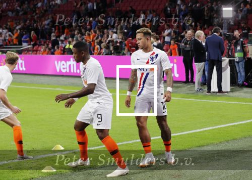 Amsterdam, 13 Oktober 2018
Nederland-/Duitsland , eindstand 3-0
Debuut voor Denzel Dumfries en Steven Bergwijn van PSV