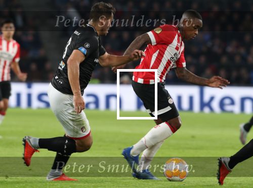 Eindhoven, 20 Oktober 2018 Kompetitiewedstrijd PSV-SC Emmen, eindstand 6-0 Seizoen 2018-2019
Steven Bergwijn