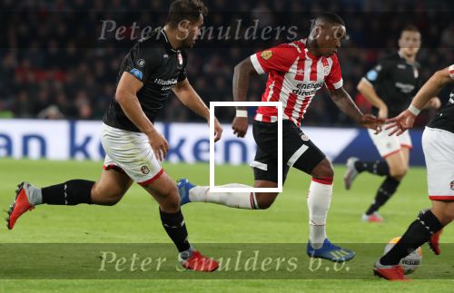 Eindhoven, 20 Oktober 2018 Kompetitiewedstrijd PSV-SC Emmen, eindstand 6-0 Seizoen 2018-2019
Steven Bergwijn