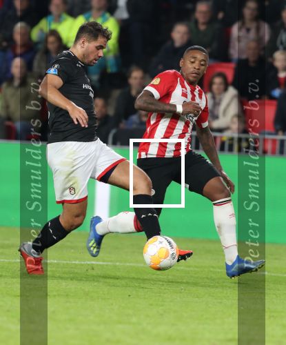 Eindhoven, 20 Oktober 2018 Kompetitiewedstrijd PSV-SC Emmen, eindstand 6-0 Seizoen 2018-2019
Steven Bergwijn
