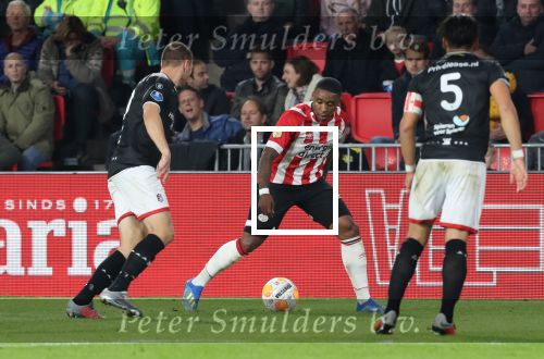 Eindhoven, 20 Oktober 2018 Kompetitiewedstrijd PSV-SC Emmen, eindstand 6-0 Seizoen 2018-2019
Steven Bergwijn